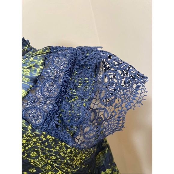 Anthropologie Current Air Bandana-Printed Top Size XXS - Picture 7 of 10